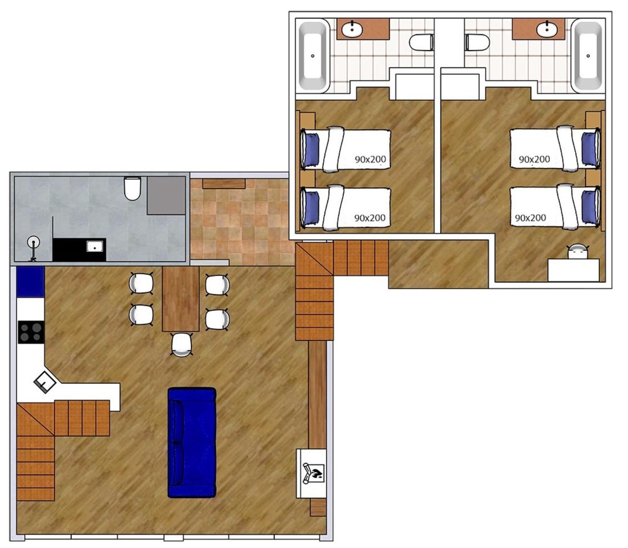 George Snow Apartments In New Gudauri - Fireplace, 50M To Gondola Lift Bagian luar foto