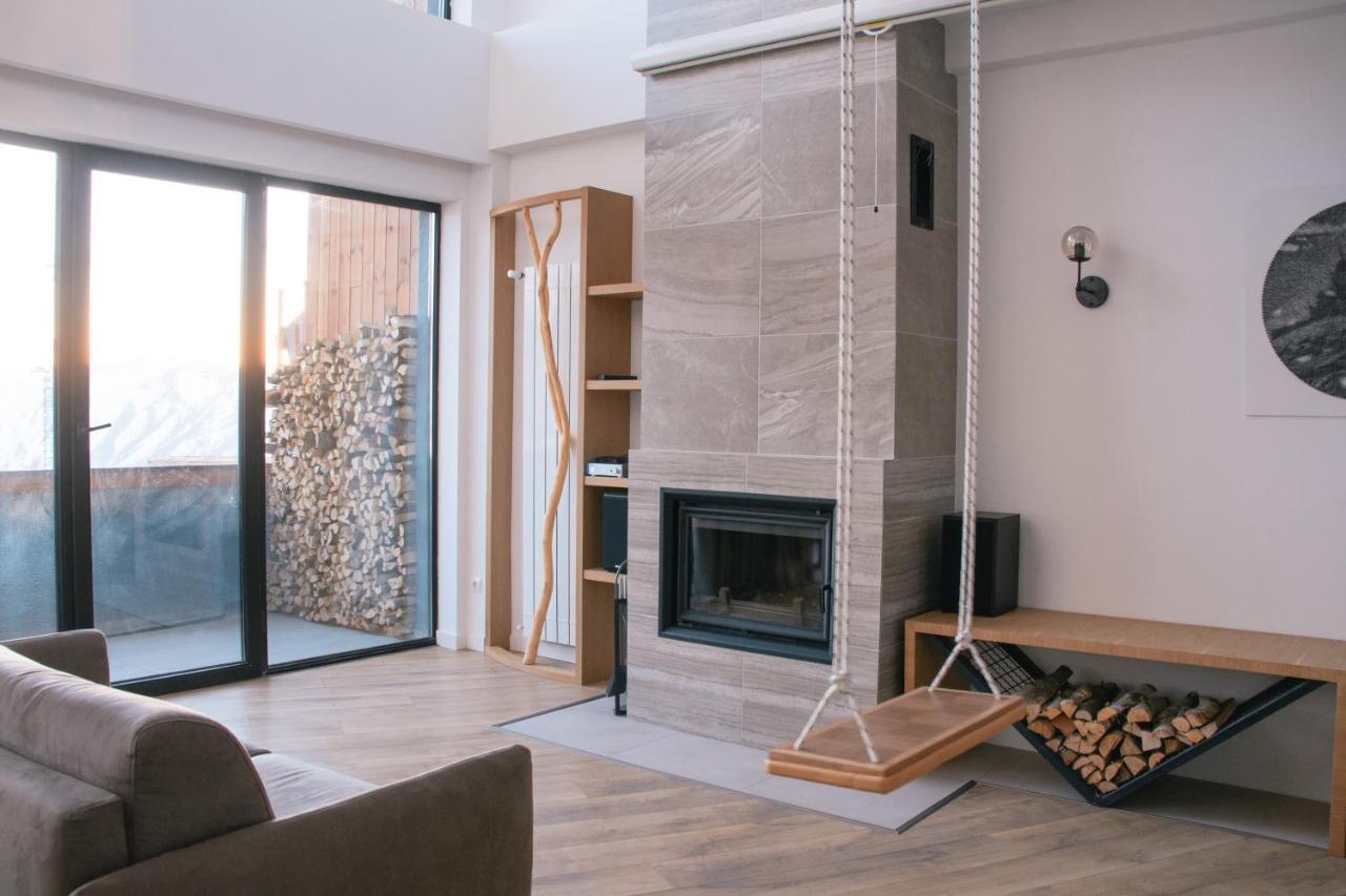 George Snow Apartments In New Gudauri - Fireplace, 50M To Gondola Lift Bagian luar foto