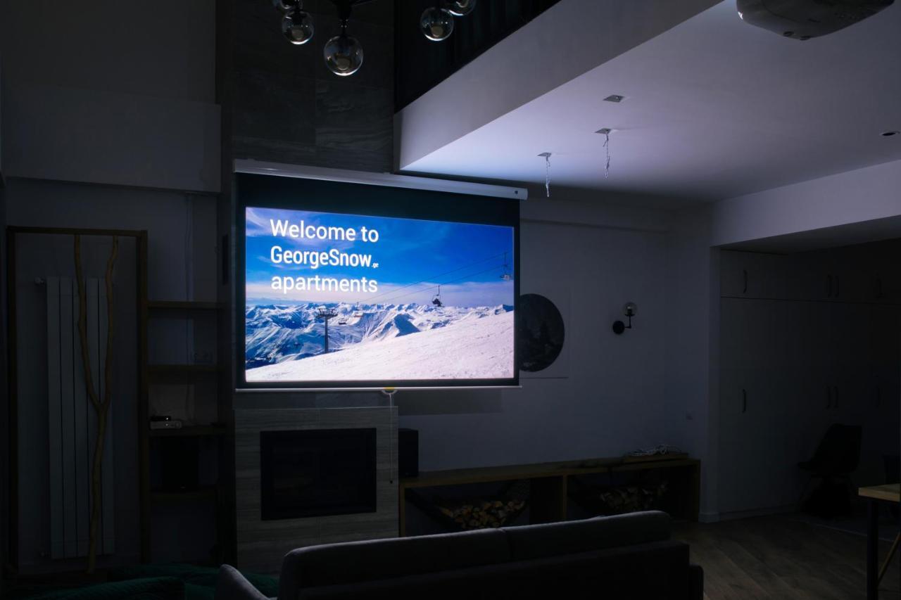 George Snow Apartments In New Gudauri - Fireplace, 50M To Gondola Lift Bagian luar foto